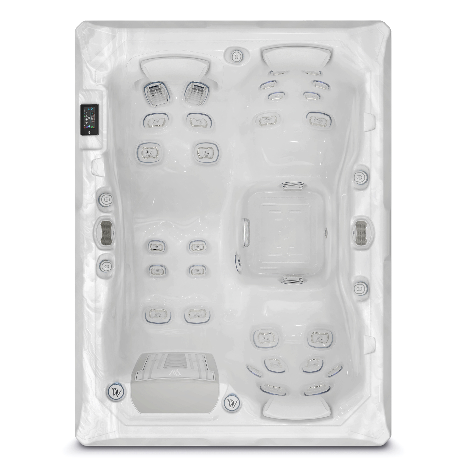 WELLIS Peaklife hot tub Teide Life up view 1500 V2