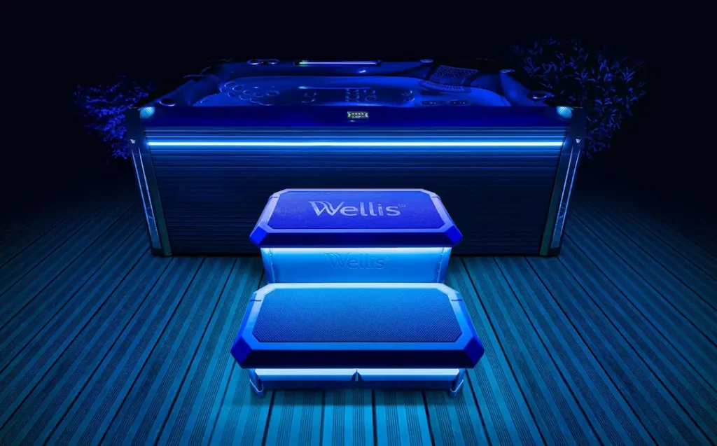 What is the Average Hot Tub Installation Cost? 1 Picture of a Wellis hot tub for the article about the average hot tub installation cost.