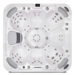 Wellis Mont Blanc hot tub upview