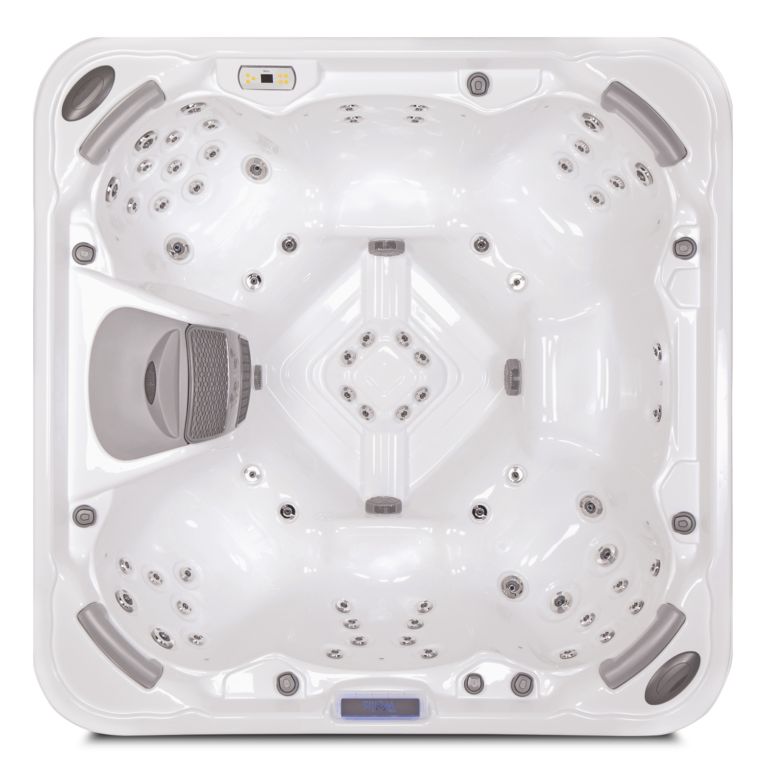 Wellis Houston hot tub upview 1