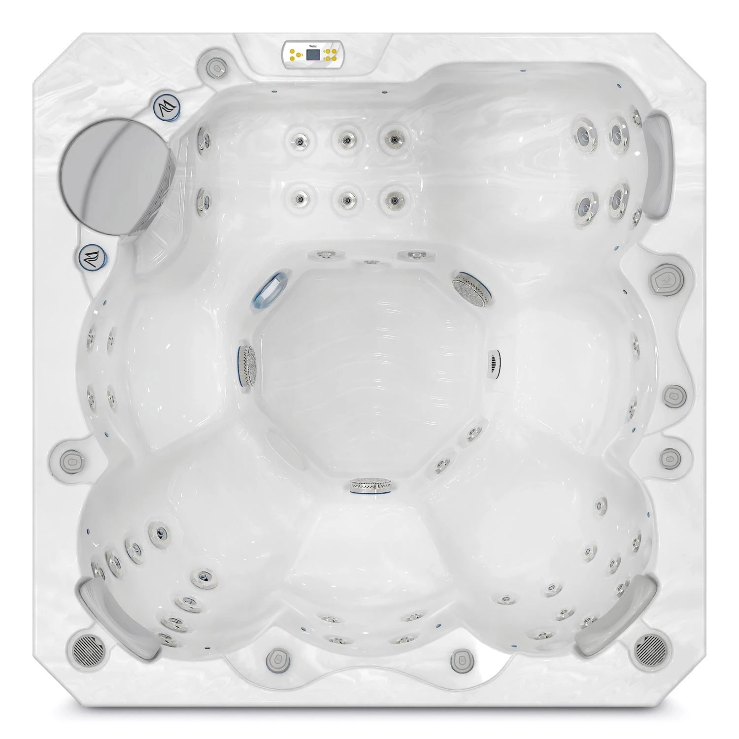 WELLIS Citylife hot tub Prague Life up view 1500 V2