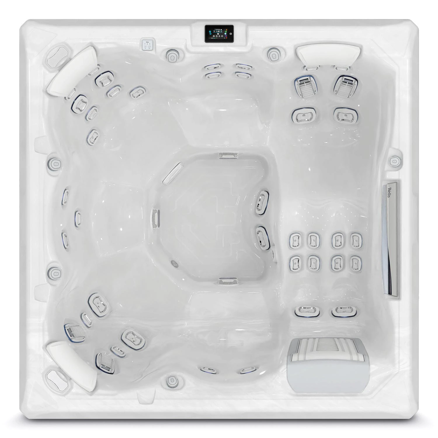 WELLIS Peaklife hot tub Atlas Life up view 1500 V2