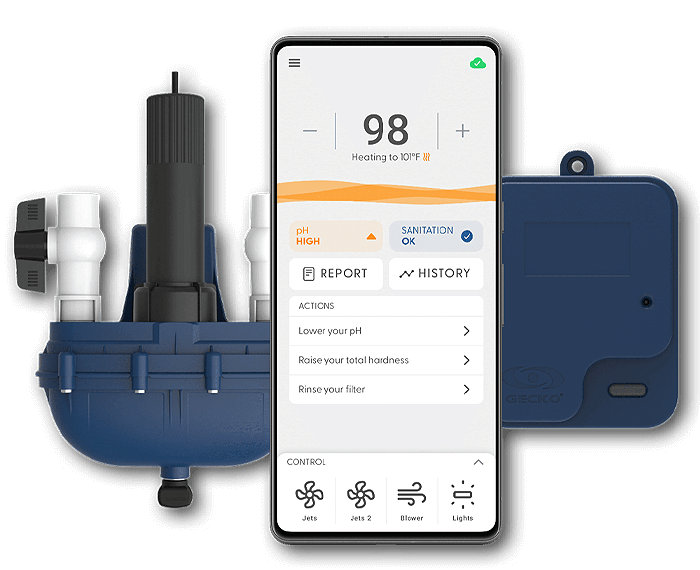 Wellis Spa Control PRO – One App, Total Control 2 Wellis inline WIS