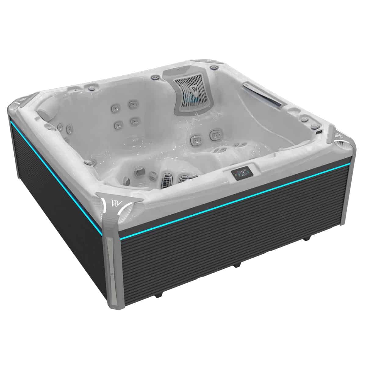 Kilimanjaro Life 6-Person Hot Tub with Lounger | Wellis®