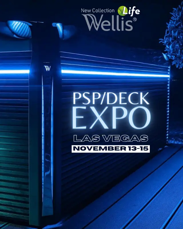 Wellis PSP/Deck Expo ad Las Vegas November 13-15, 2023.