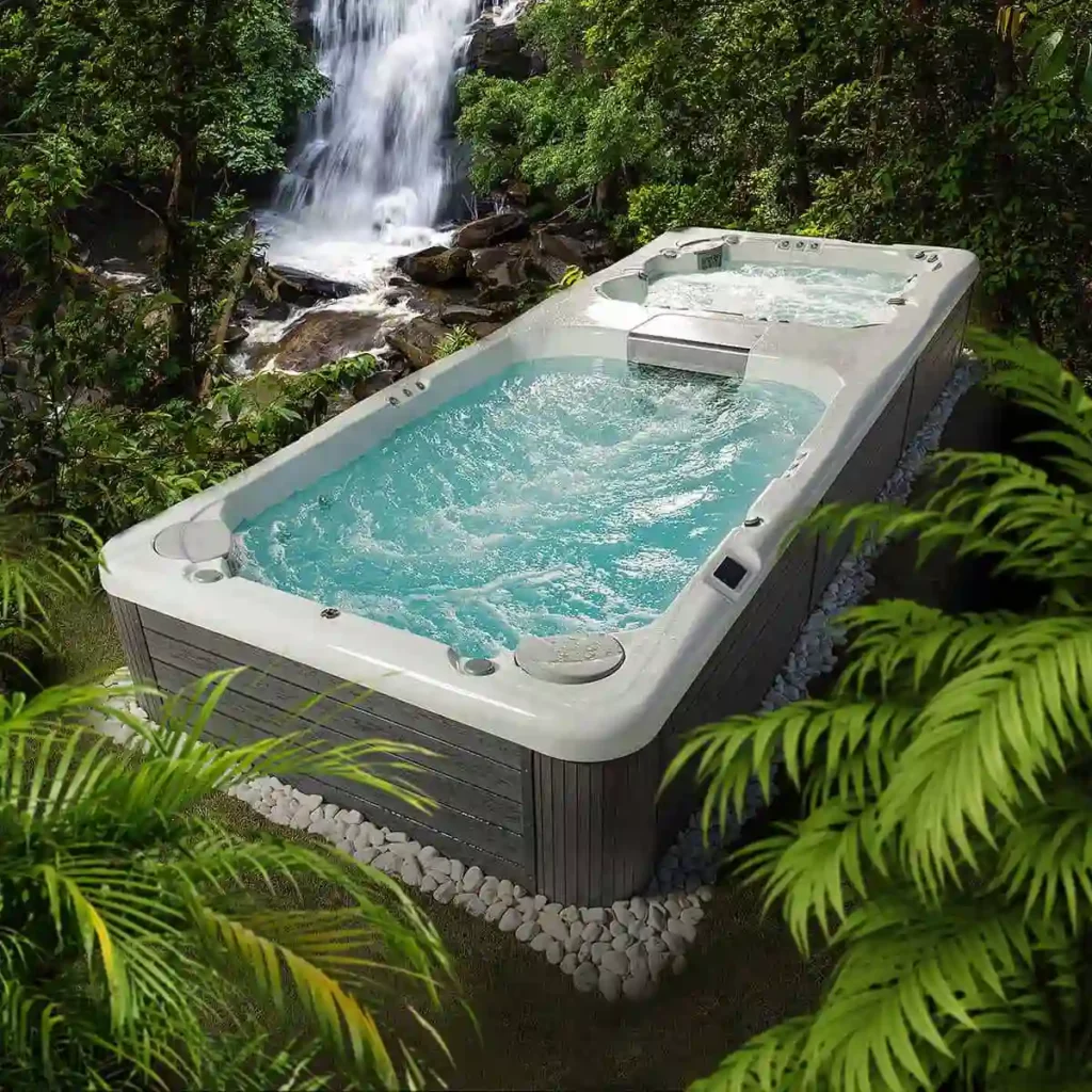photo of the rio grande, best swim spa hot tub combination