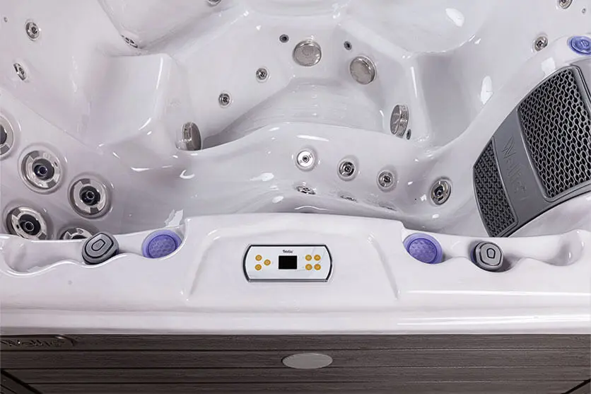 a wellis spa close up for a guide on used hot tubs for sale